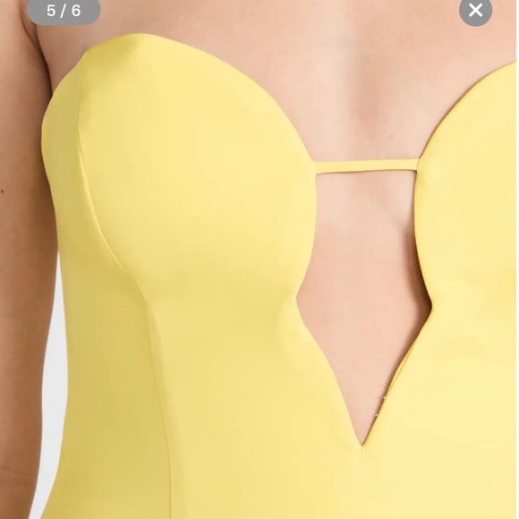 Bardot Eleni Midi Dress - Yellow (Sunshine) - Picture 5 of 6